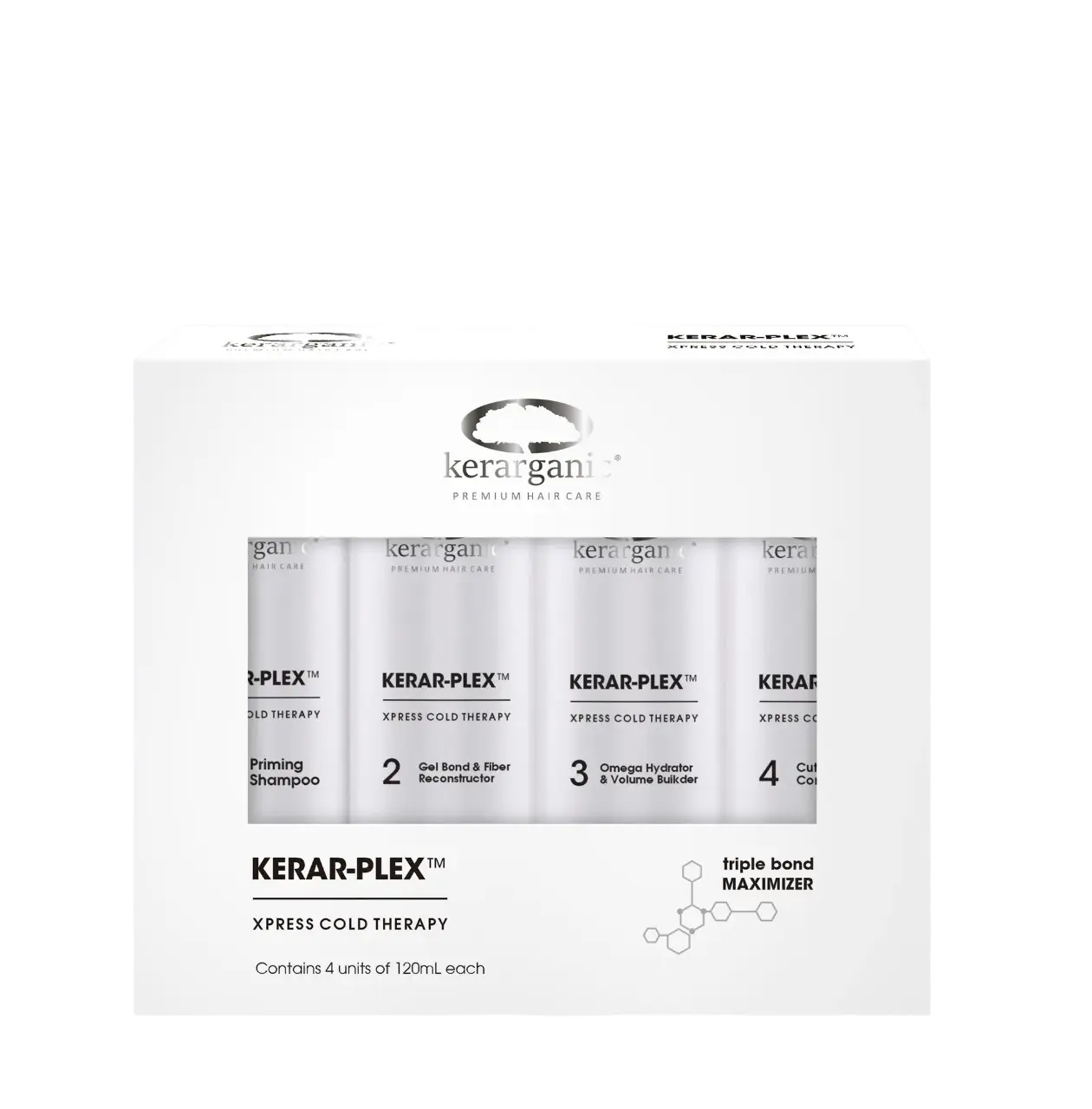 KERAR-PLEX TRIPLE BOND MAXIMIZER XPRESS COLD THERAPY- HAIR CARE SET ...