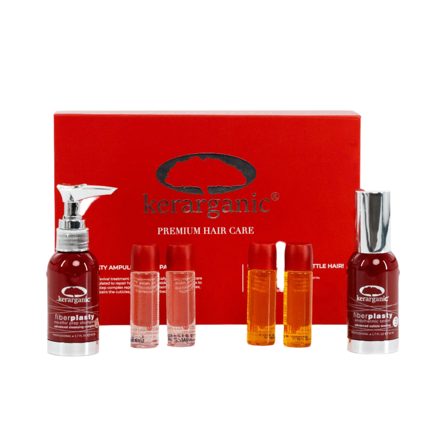 FIBERPLASTY 2-WEEK AMPOULE HAIR REPAIR SET - HAIR SERUMS ㅤㅤㅤㅤKerarganic