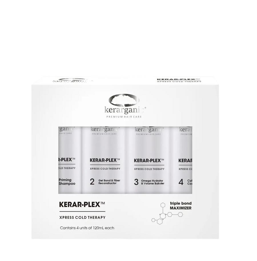 KERAR-PLEX TRIPLE BOND MAXIMIZER XPRESS COLD THERAPY - HAIR CARE SET ㅤㅤㅤㅤKerarganic