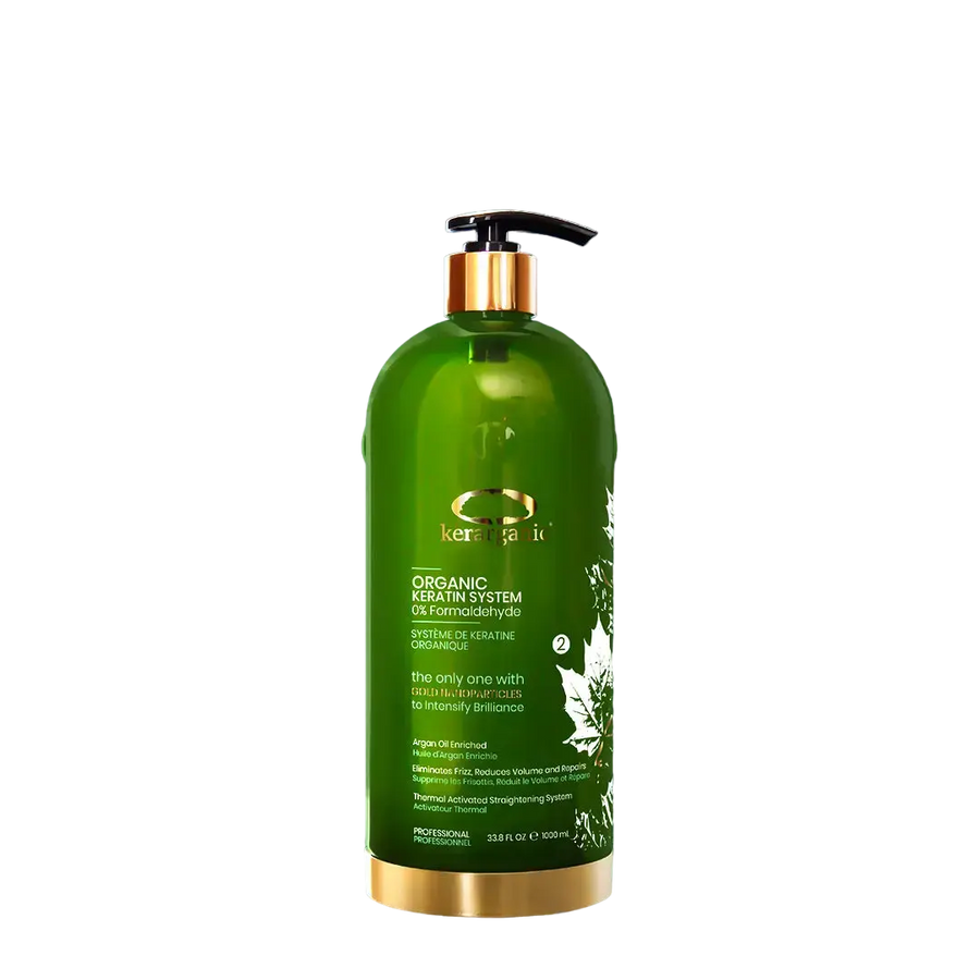 ORGANIC KERATIN SYSTEM PREMIUM - STEP 2 - ORGANIC KERATIN TREATMENT - FORMALDEHYDE FREE ㅤㅤㅤㅤKerarganic